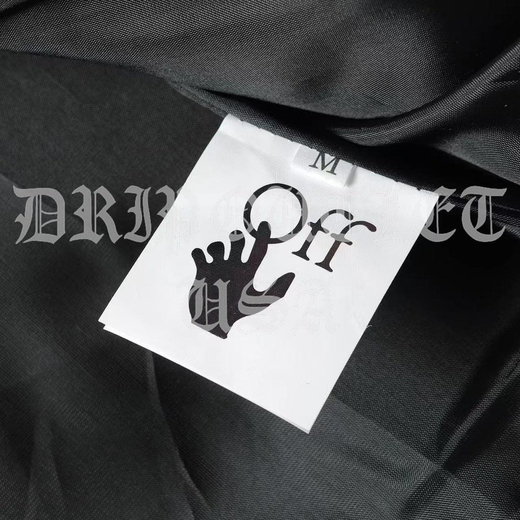 Off-White Varsity Bomber Jacket 'Black/Multicolor'