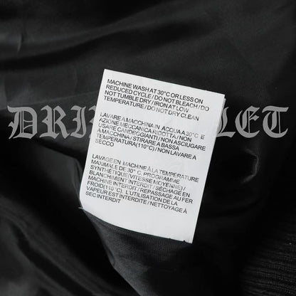 Off-White x Paris Hilinski Eagle Lettermen Jacket - Black