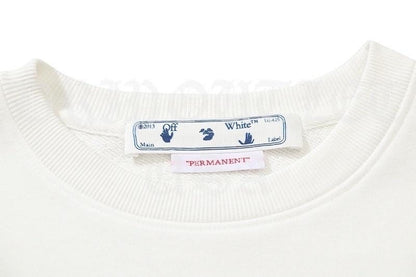 Off-White Paint Script Skate Crewneck