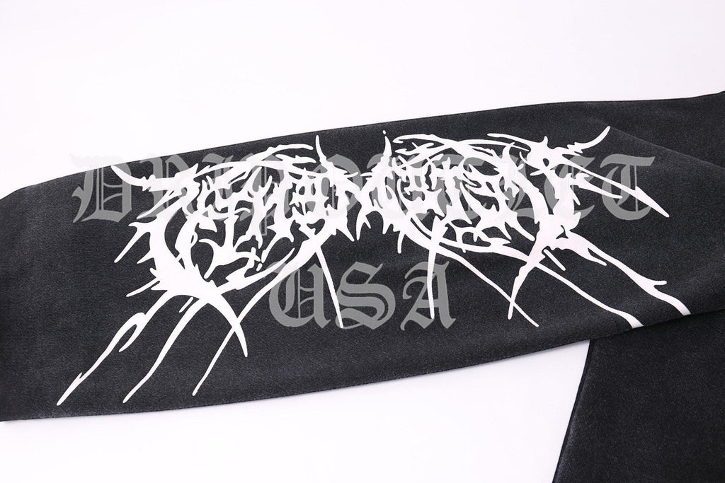 VETEMENTS 'Black Death Metal' Hoodie