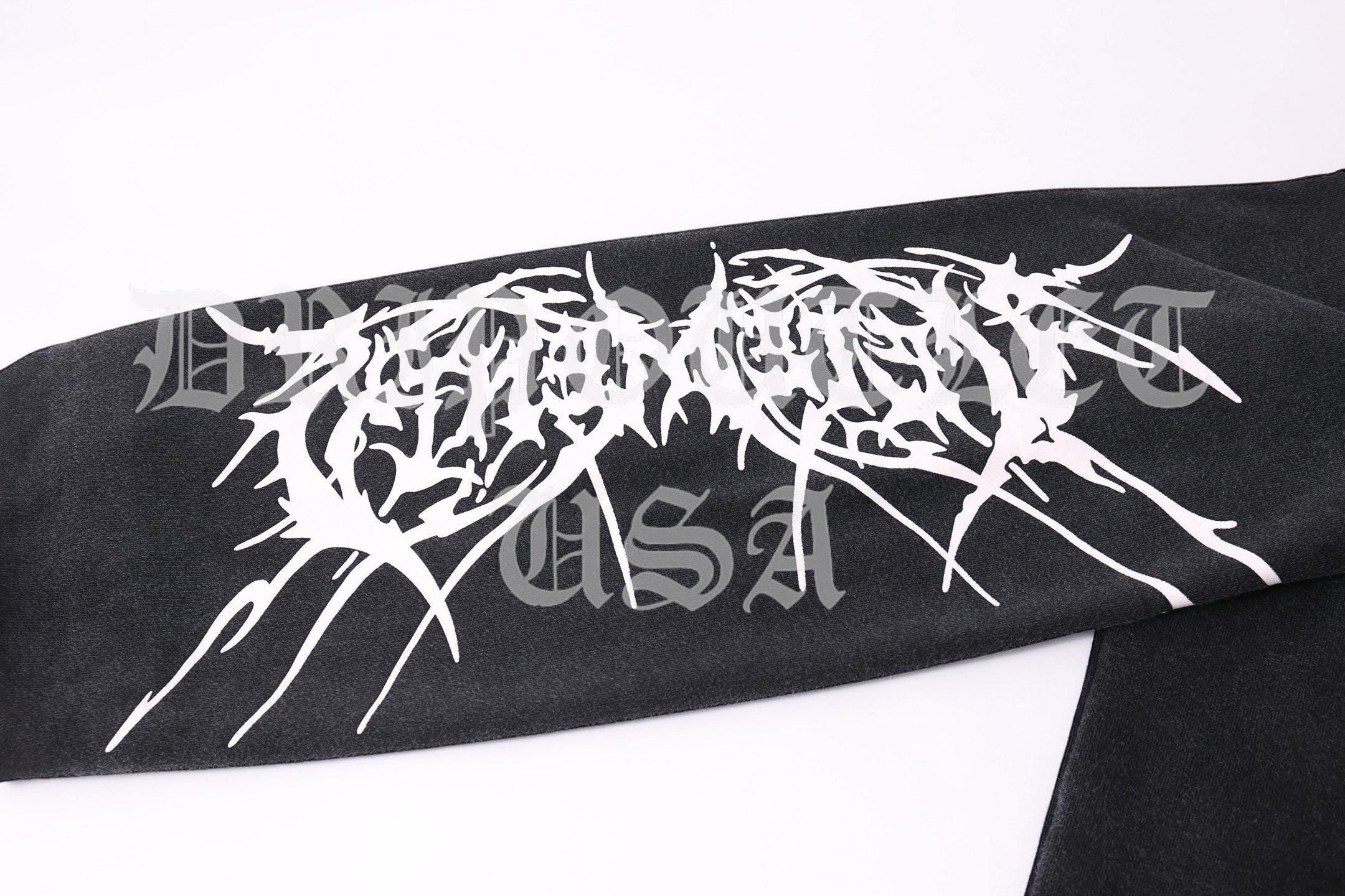 VETEMENTS 'Black Death Metal' Hoodie