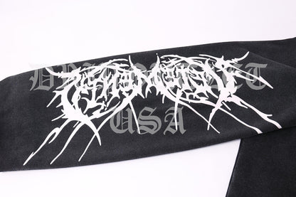 VETEMENTS 'Black Death Metal' Hoodie