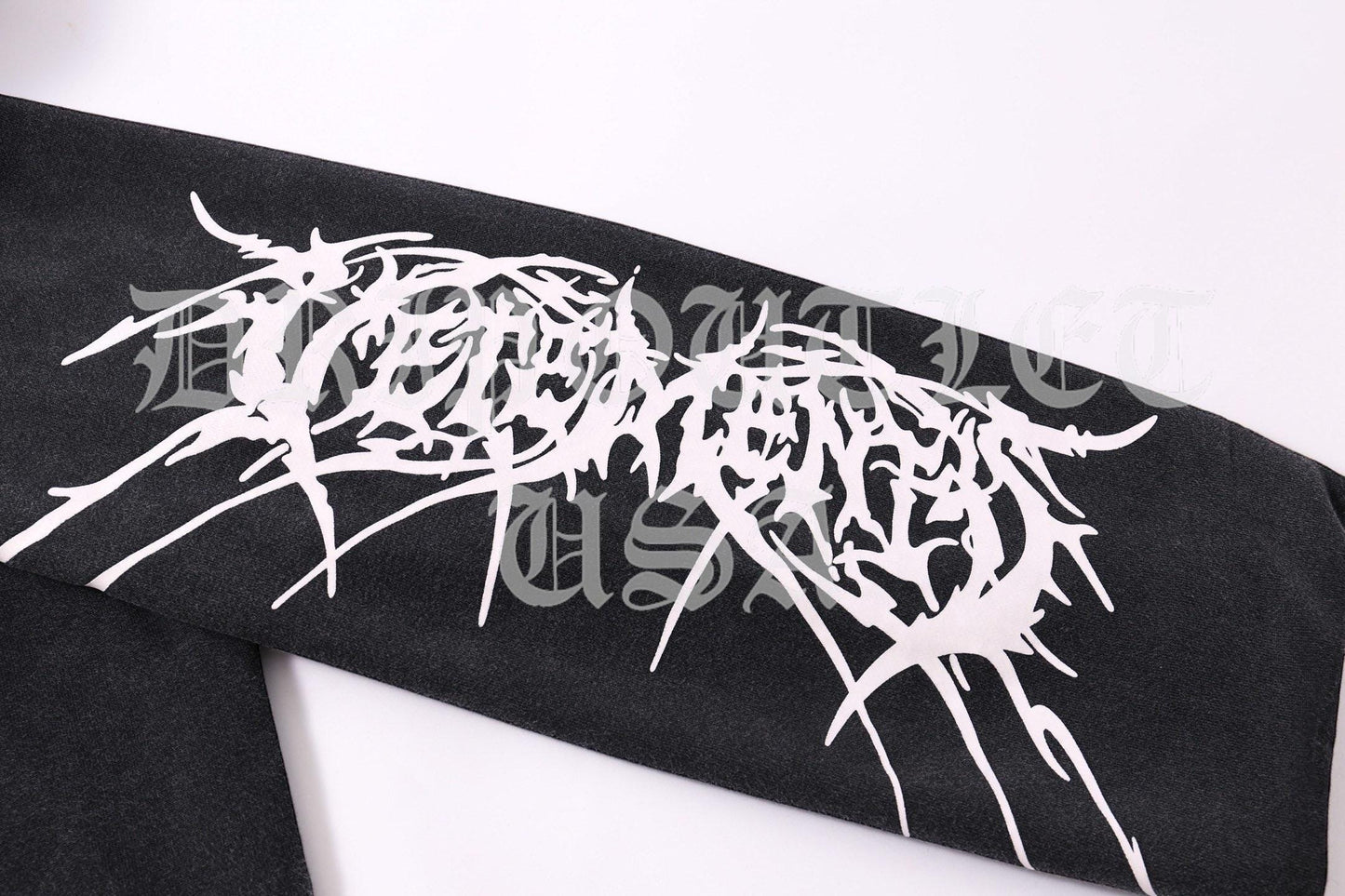 VETEMENTS 'Black Death Metal' Hoodie