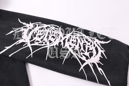 VETEMENTS 'Black Death Metal' Hoodie