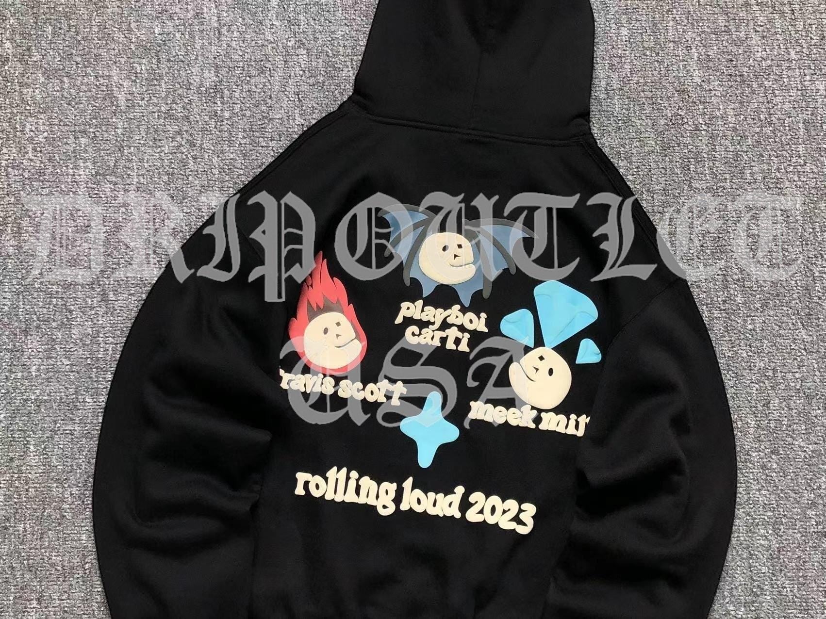 Broken Planet "Playboi Carti, Travis Scott, Meek Mill" Hoodie - Black