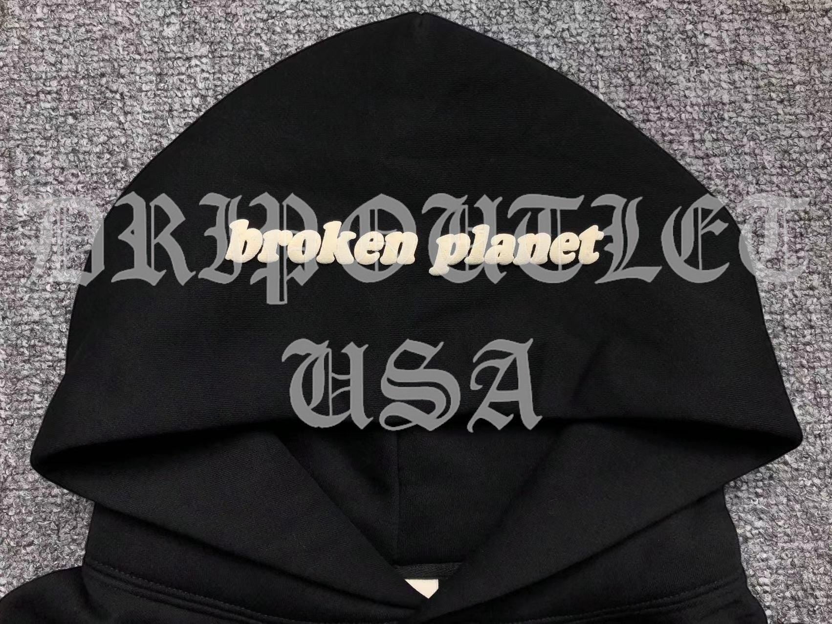Broken Planet "Playboi Carti, Travis Scott, Meek Mill" Hoodie - Black