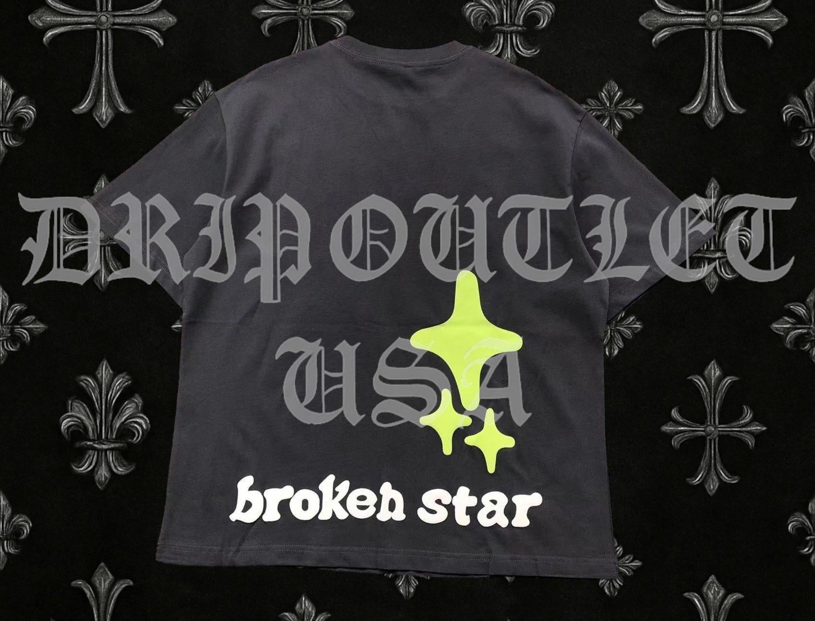 Broken Planet "Broken Star" Tee-Shirt - Grey / Gray