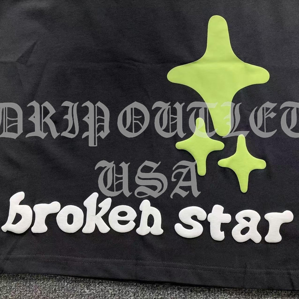 Broken Planet "Broken Star" Tee-Shirt - Grey / Gray