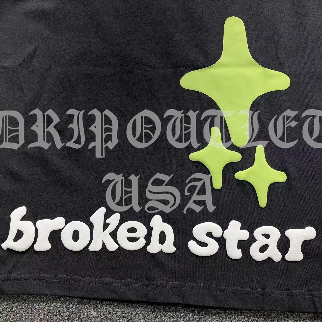 Broken Planet "Broken Star" Tee-Shirt - Grey / Gray