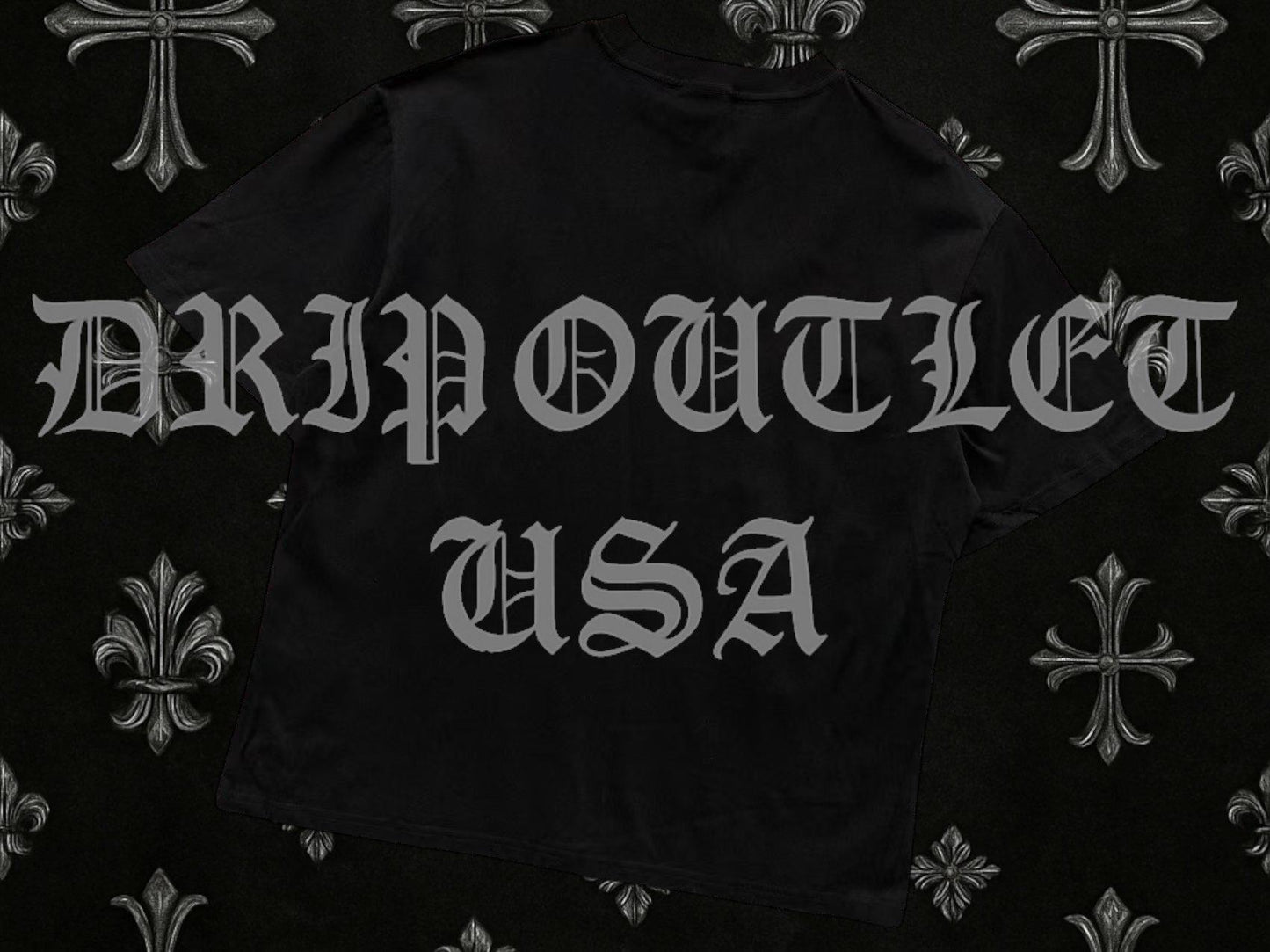 Broken Planet "Hell Gate Give You Happiness" Pink Bat Tee-Shirt - Black / Pink