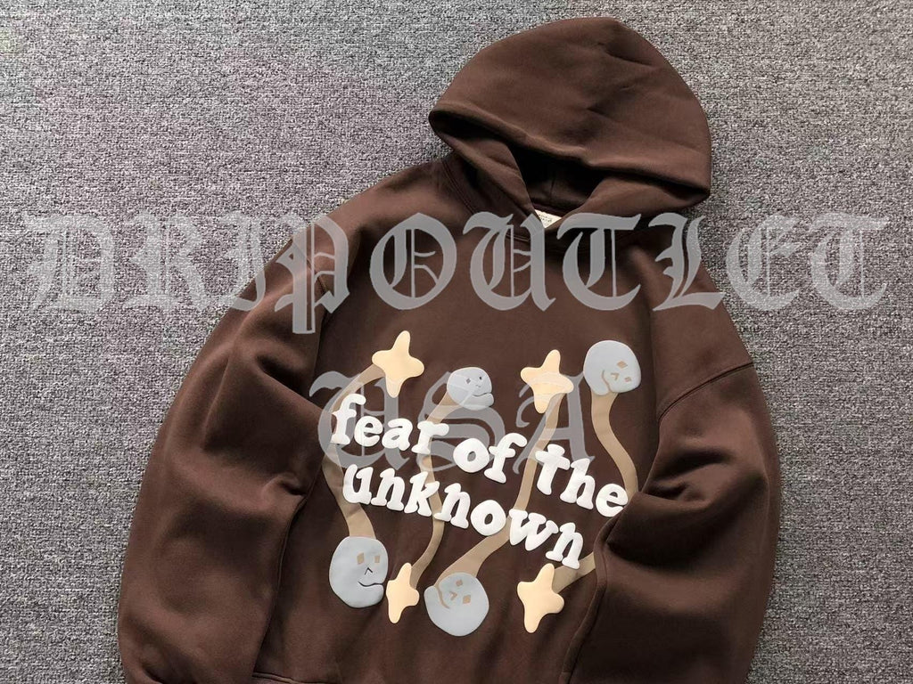 Broken Planet "Fear of the Unknown" Hoodie - Brown