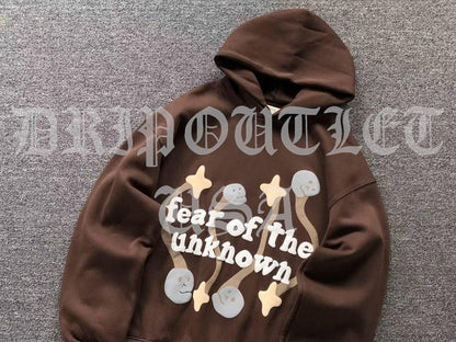 Broken Planet "Fear of the Unknown" Hoodie - Brown