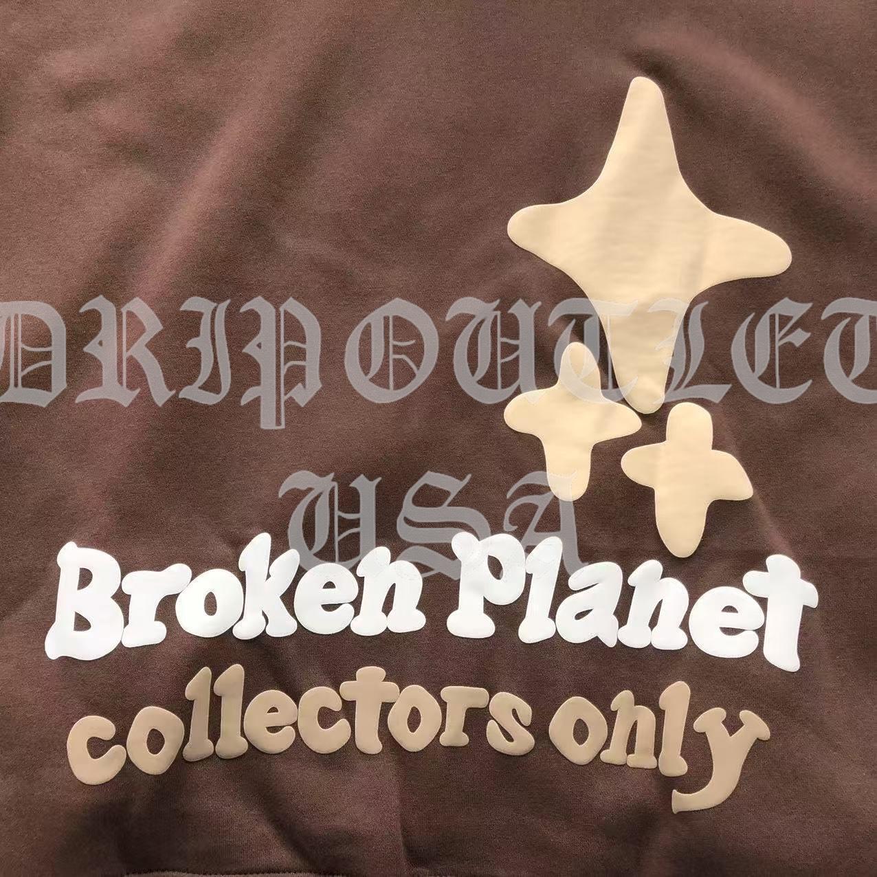 Broken Planet "Fear of the Unknown" Hoodie - Brown