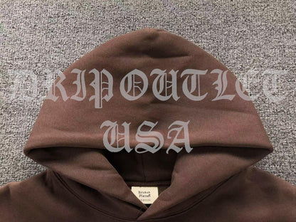 Broken Planet "Fear of the Unknown" Hoodie - Brown