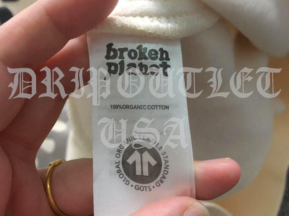 Broken Planet "Heartless Love" Hoodie - Cream