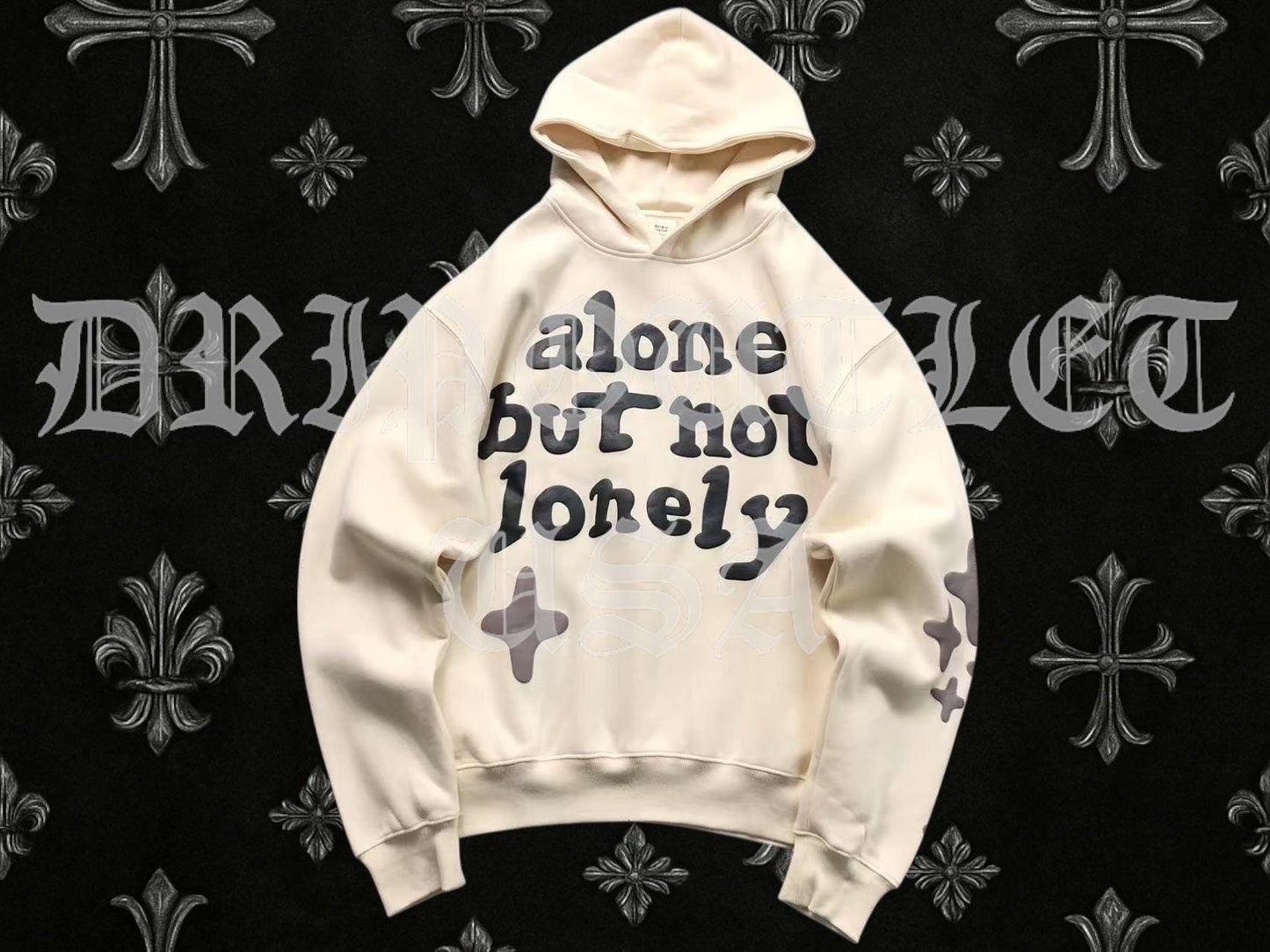 Broken Planet "Alone But Not Lonely" Hoodie - Cream