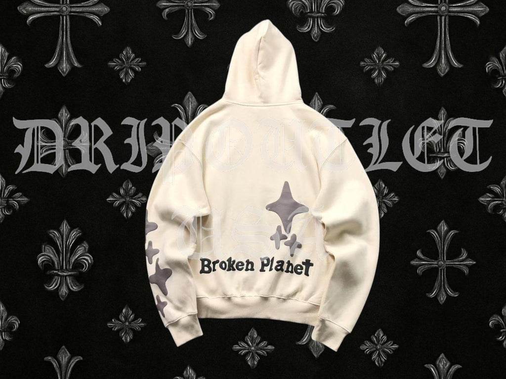 Broken Planet "Alone But Not Lonely" Hoodie - Cream
