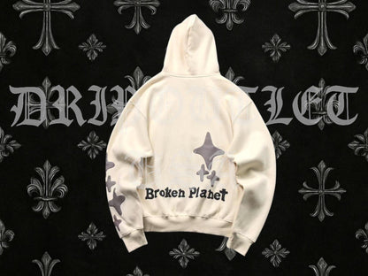 Broken Planet "Alone But Not Lonely" Hoodie - Cream