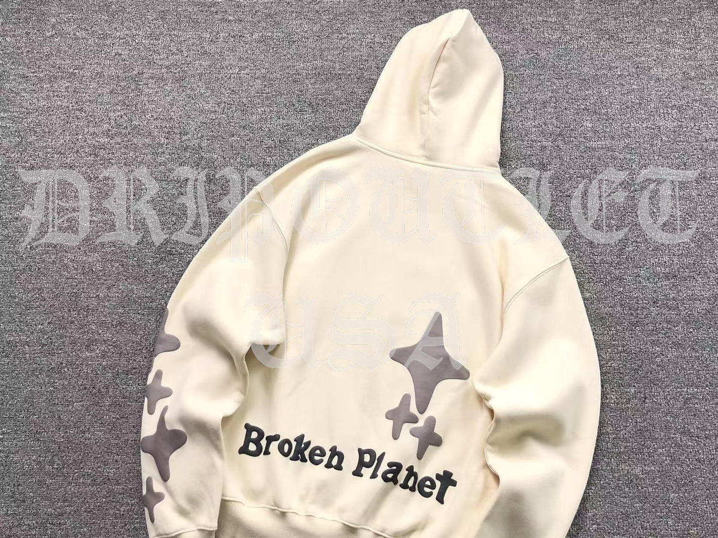 Broken Planet "Alone But Not Lonely" Hoodie - Cream