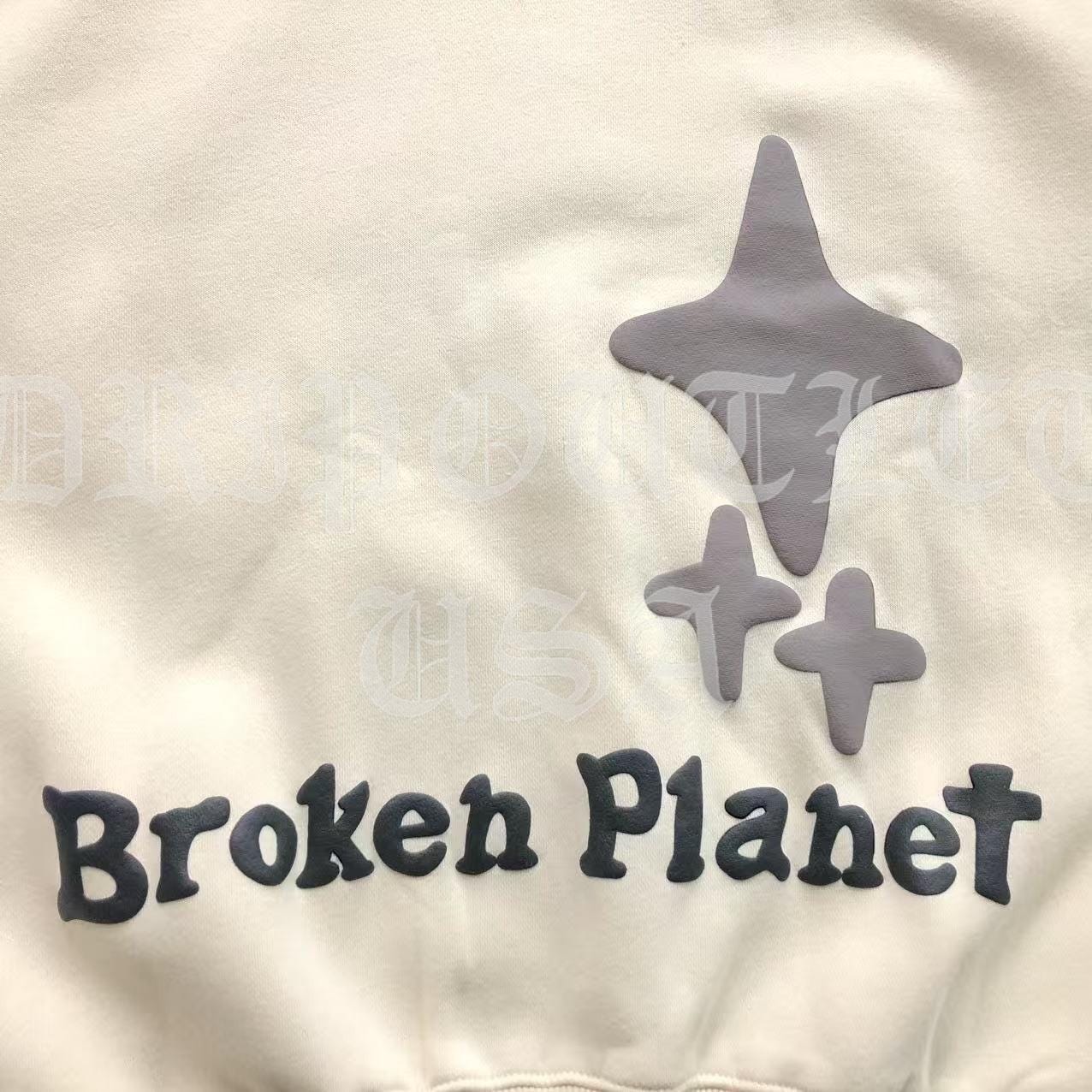 Broken Planet "Alone But Not Lonely" Hoodie - Cream