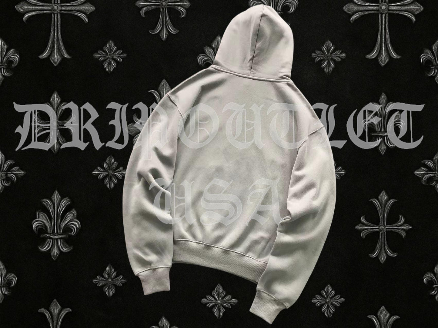 Broken Planet "Falling Stars" Hoodie - Grey / Gray