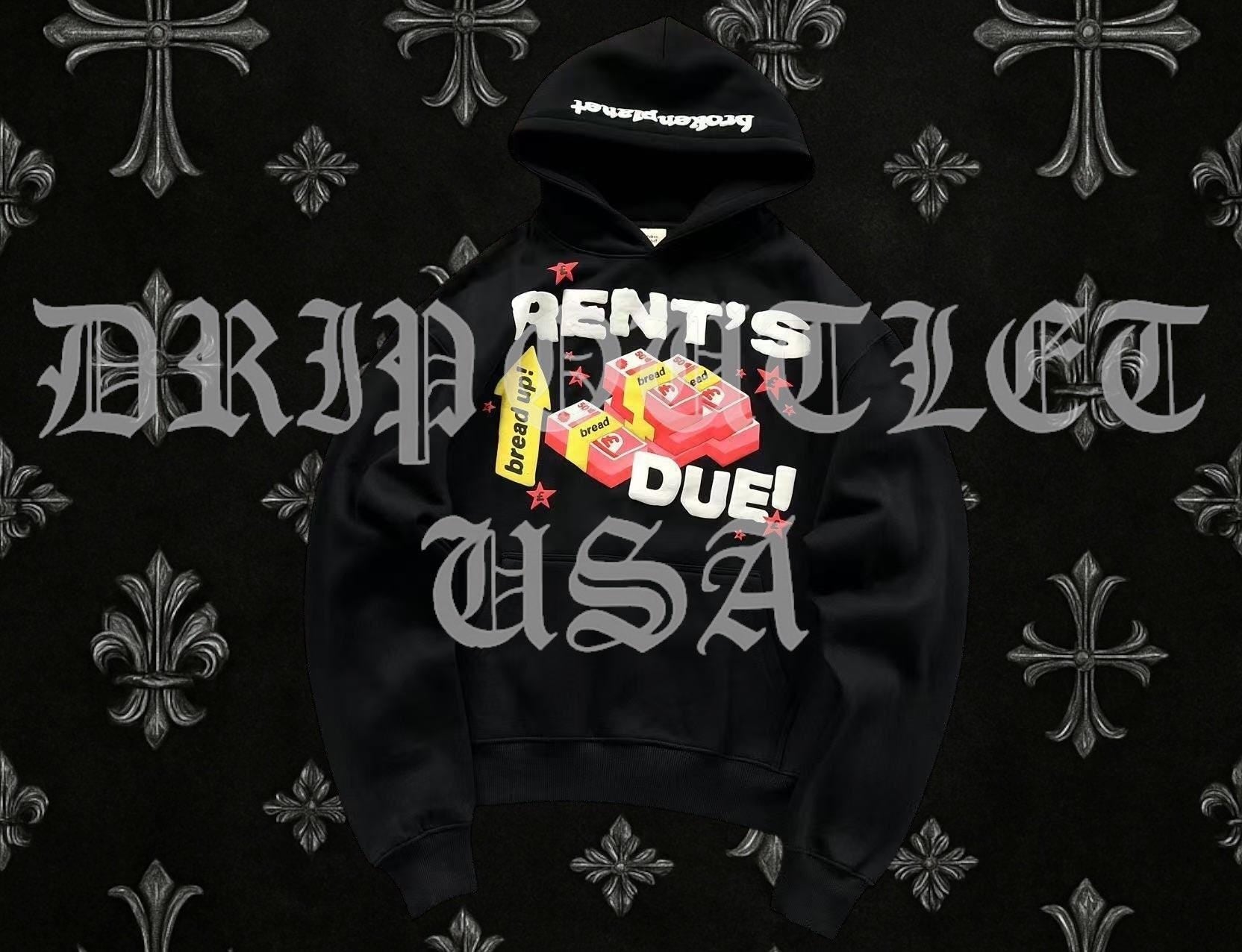 Broken Planet "Rent's Due!" Hoodie - Black