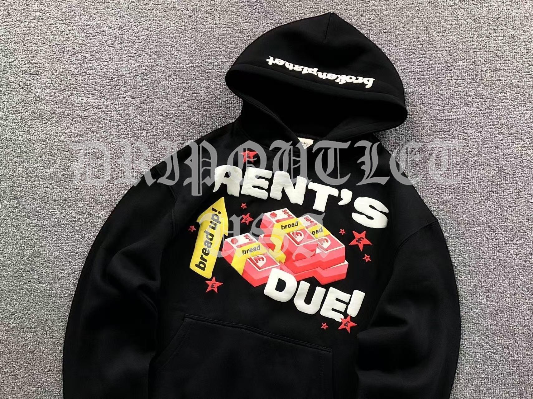 Broken Planet "Rent's Due!" Hoodie - Black
