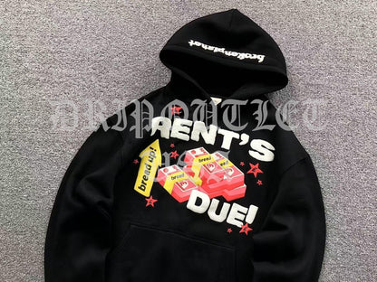 Broken Planet "Rent's Due!" Hoodie - Black