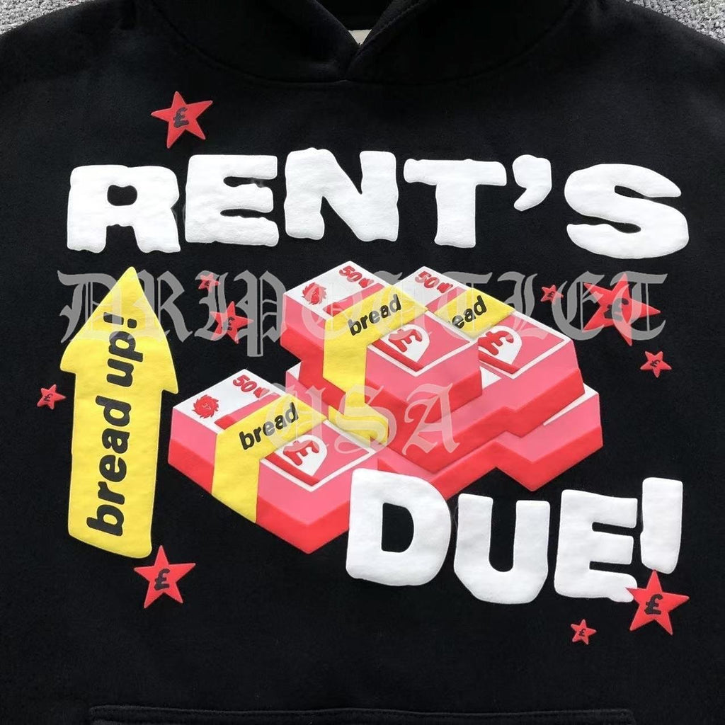 Broken Planet "Rent's Due!" Hoodie - Black