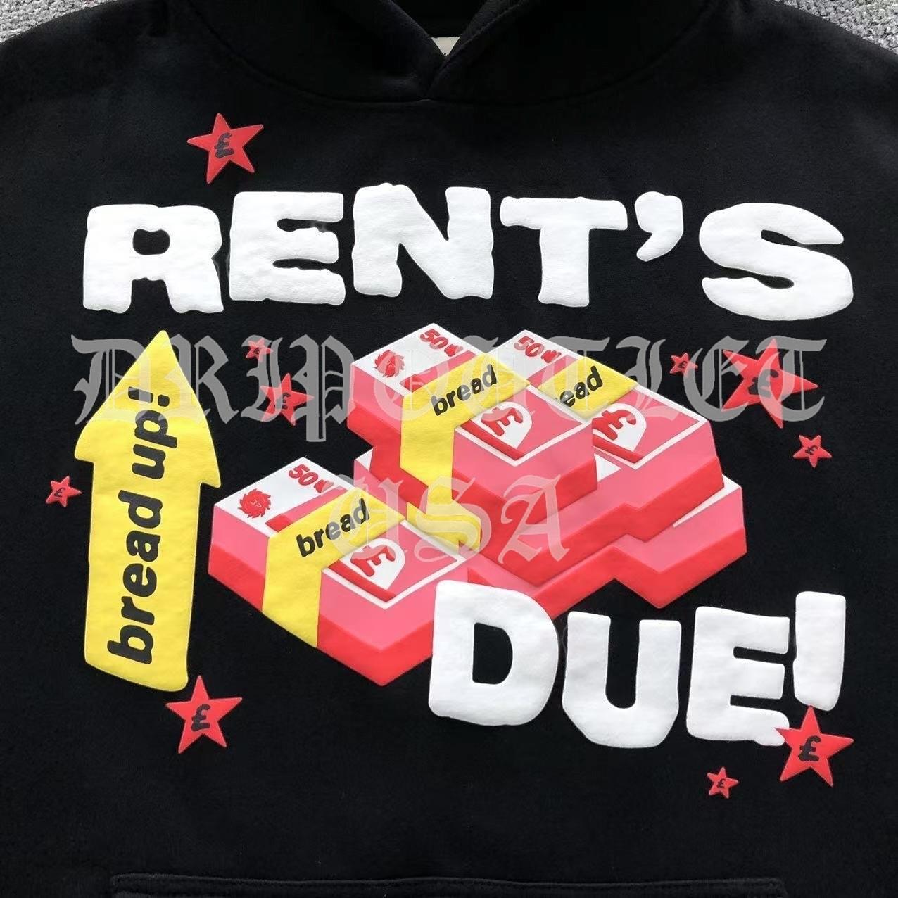 Broken Planet "Rent's Due!" Hoodie - Black