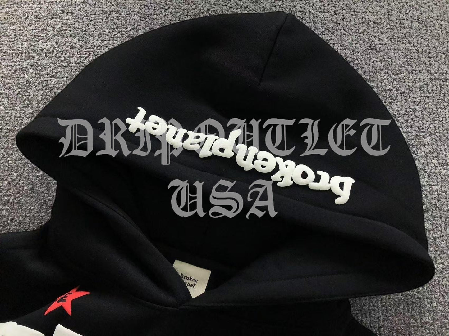 Broken Planet "Rent's Due!" Hoodie - Black