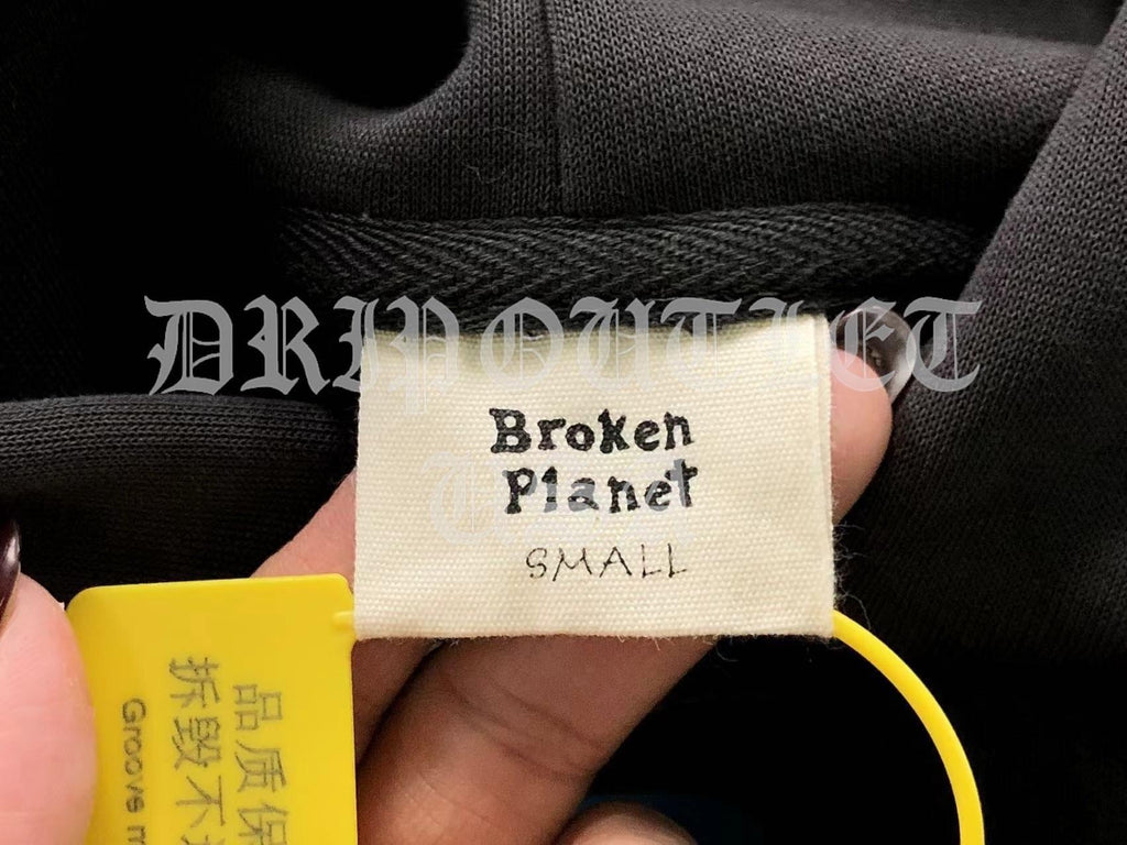 Broken Planet "Different Worlds, Friends and Family" Hoodie - Grey / Gray