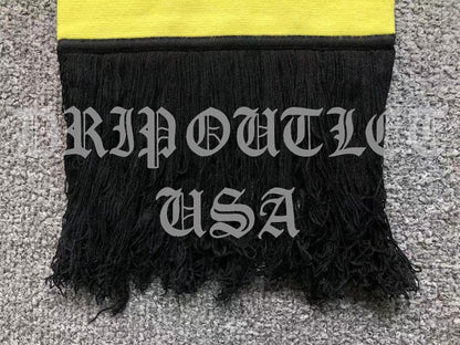 VETEMENTS "VETEMENTS" Scarf - Black / Blue / Pink / Yellow