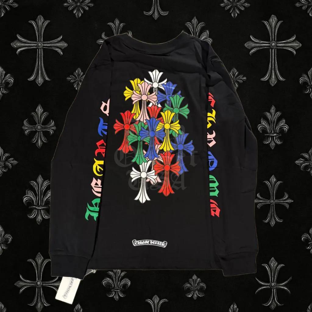 Chrome Hearts Multi Color Cross Crewneck