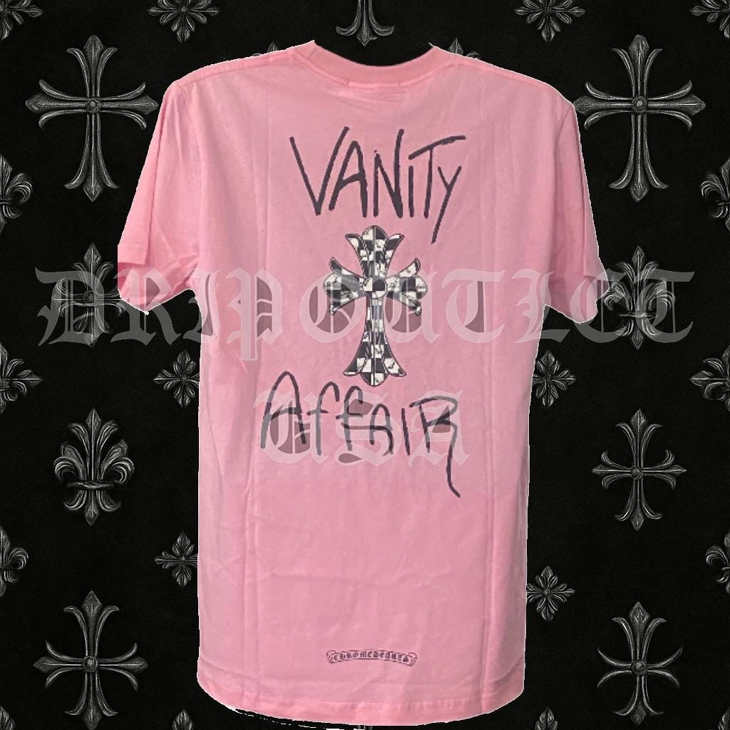 Chrome Hearts Pink "Vanity Affair" T-Shirt