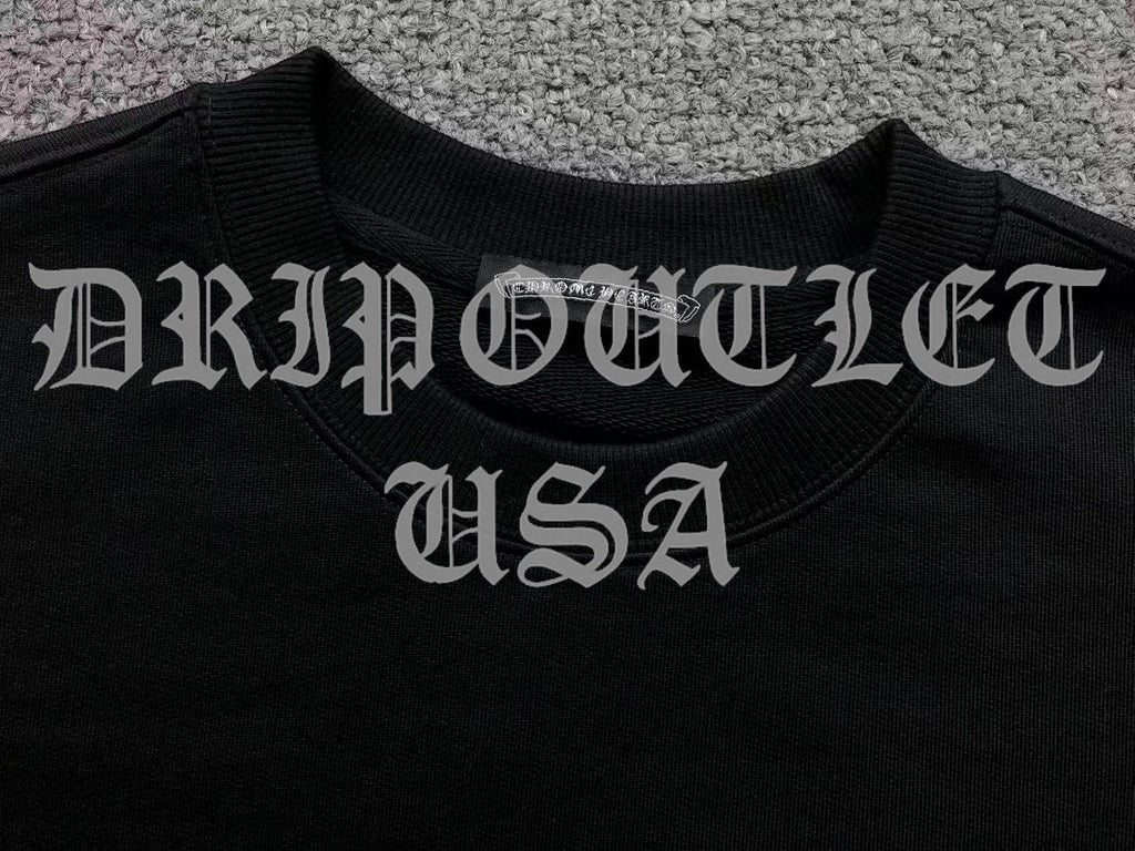 Chrome Hearts Triple Cross Long Sleeve T Shirt - Black / Red / White / Gray