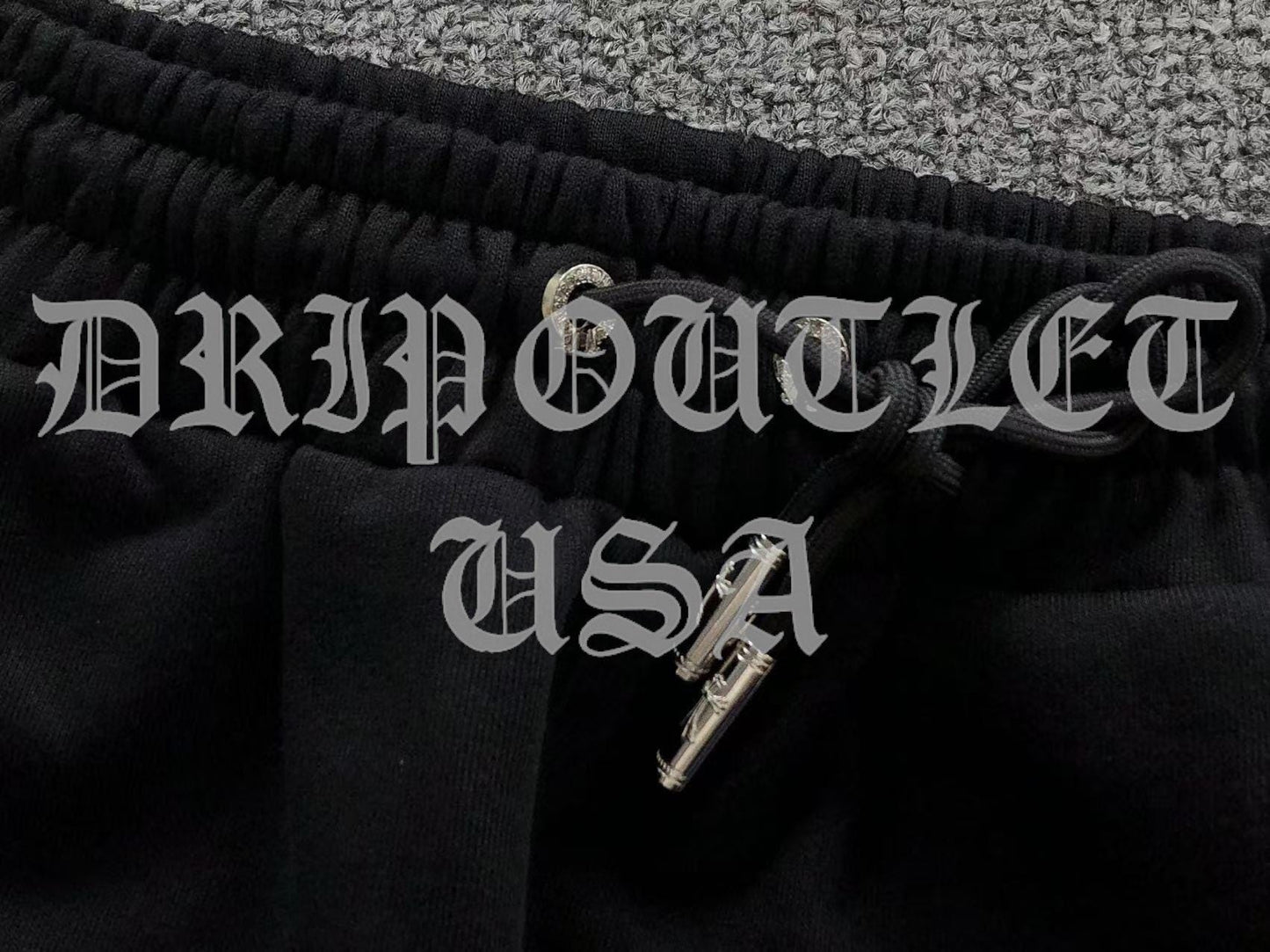 Chrome Hearts Blue Cross Logo Shorts