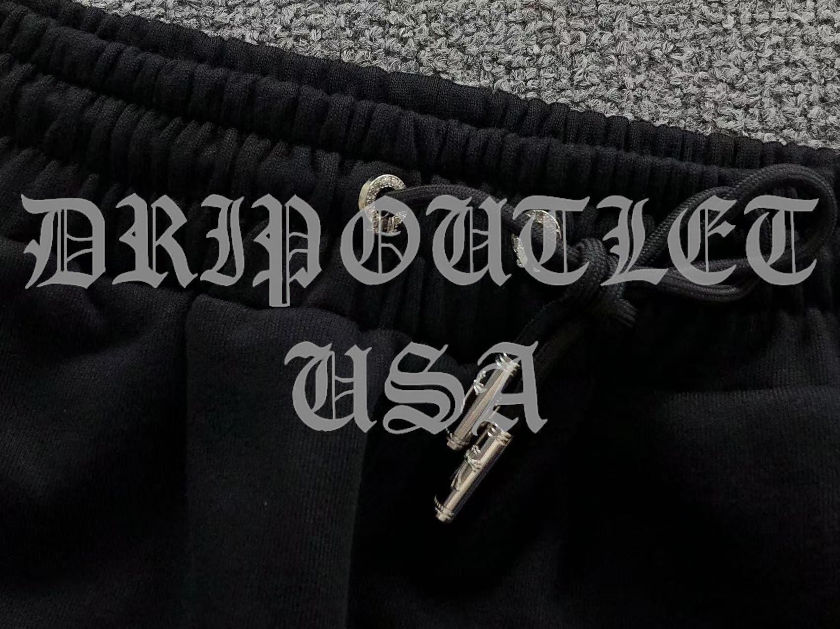 Chrome Hearts Blue Cross Logo Shorts