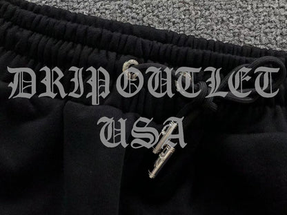 Chrome Hearts Blue Cross Logo Shorts
