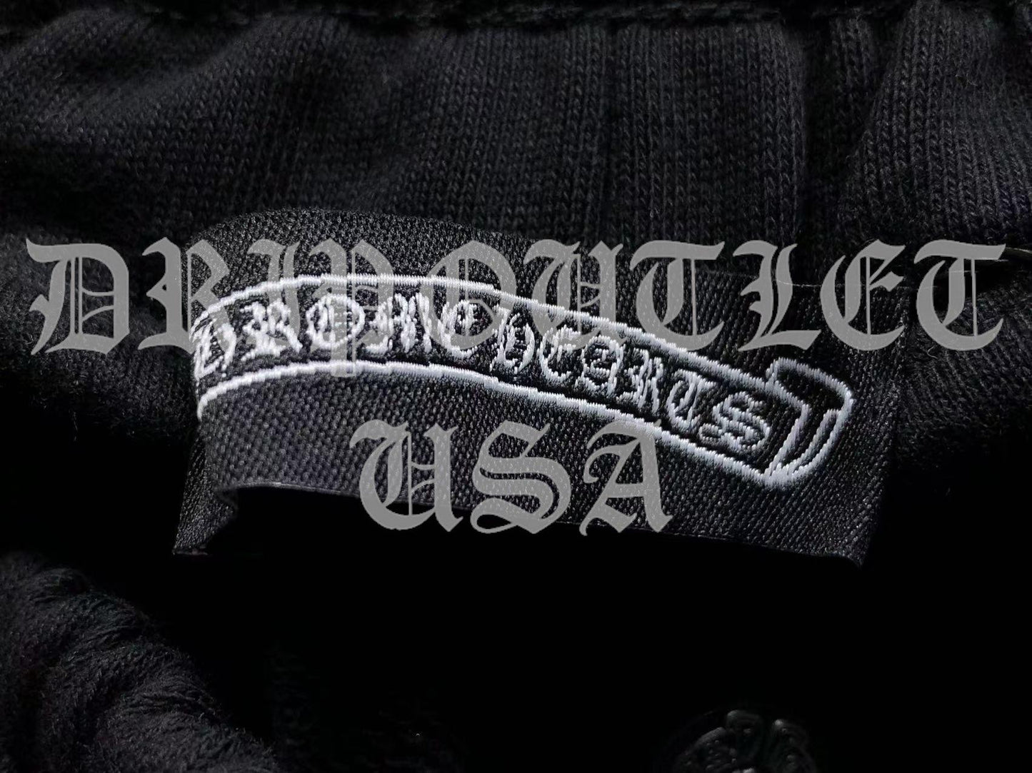 Chrome Hearts Blue Cross Logo Shorts
