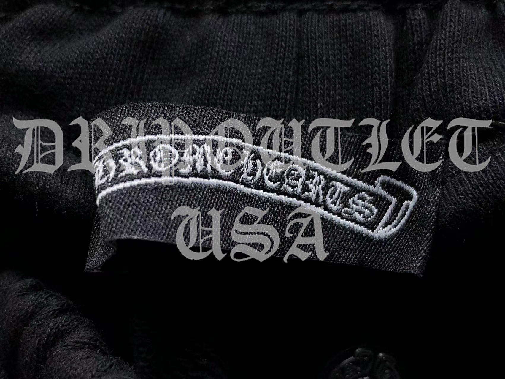 Chrome Hearts Blue Cross Logo Shorts