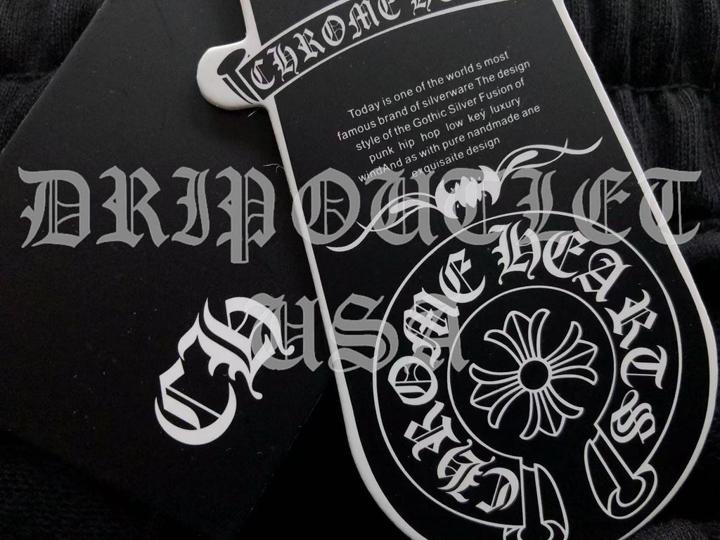 Chrome Hearts Blue Cross Logo Shorts