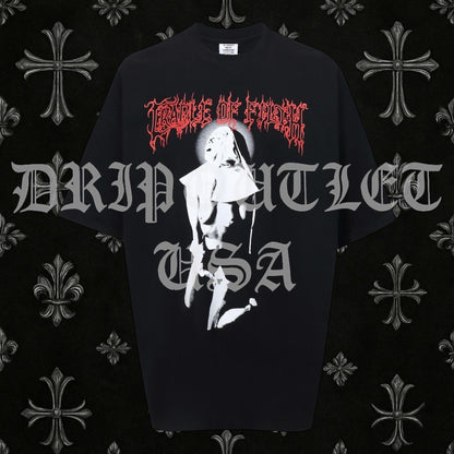 VETEMENTS Vintage Cradle Of Filth Tee-Shirt - Black