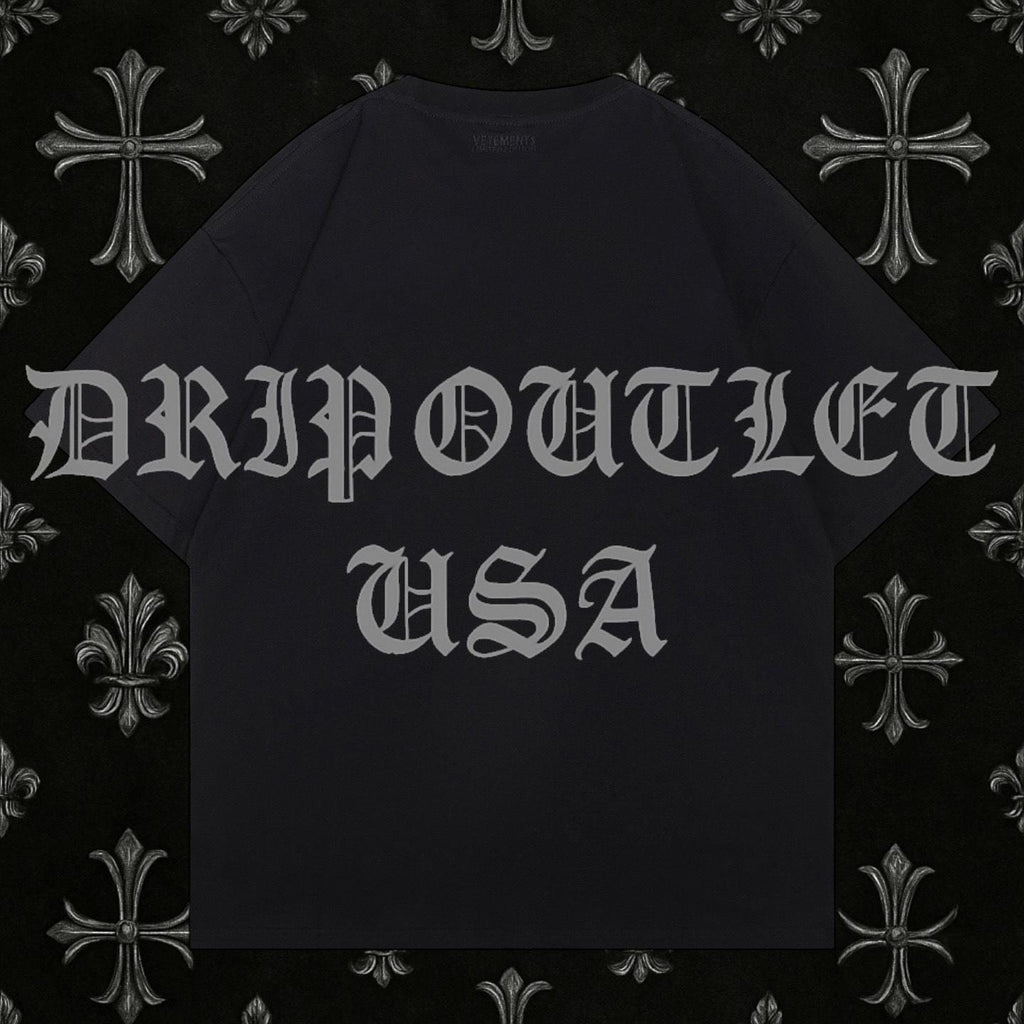 VETEMENTS Vintage "Trash" Tee-Shirt - Black