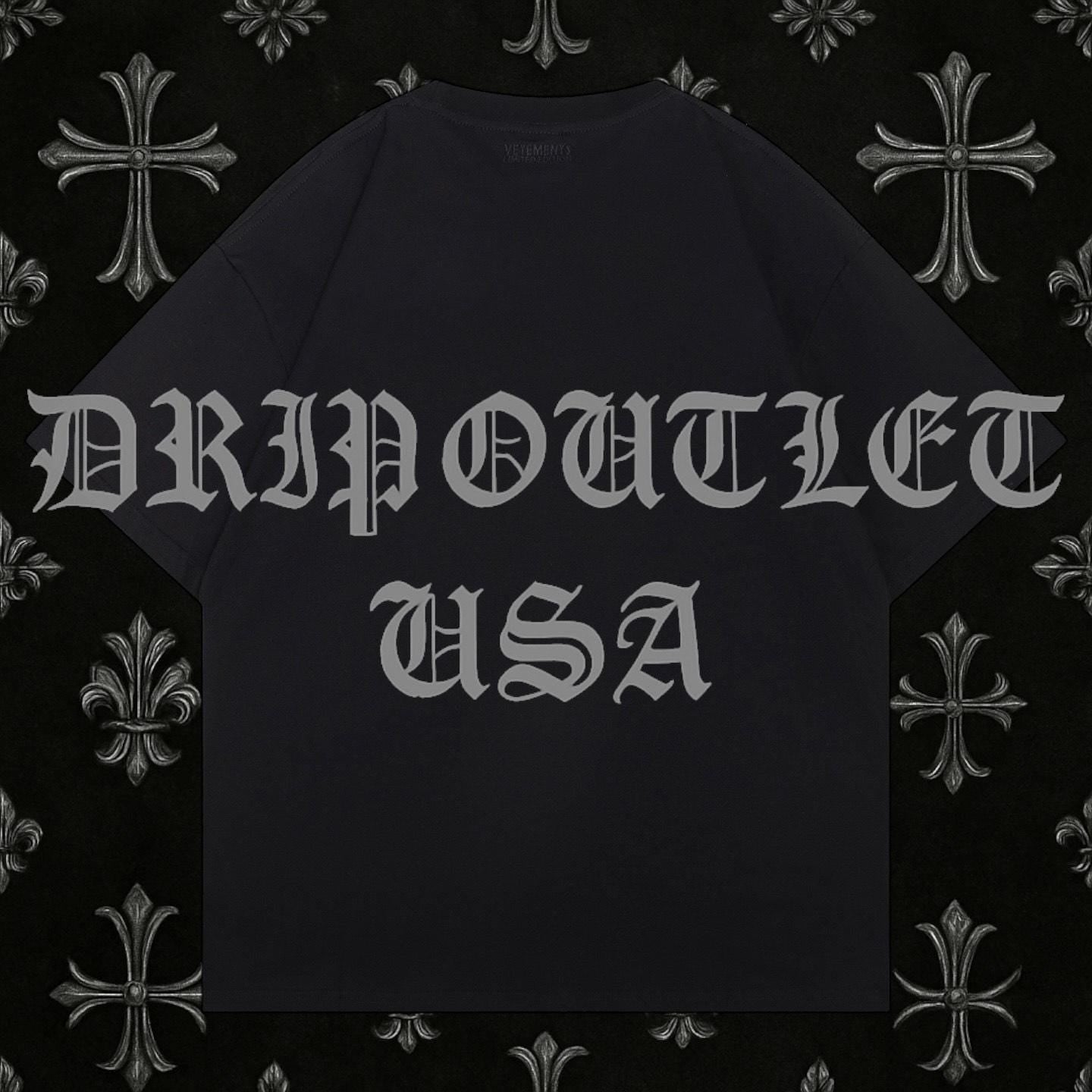 VETEMENTS Vintage "Trash" Tee-Shirt - Black