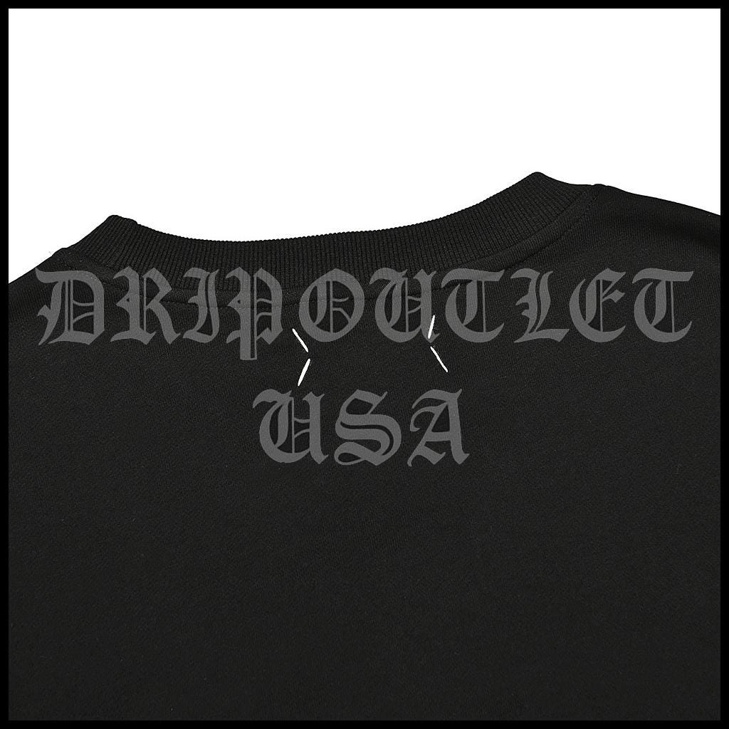 Maison Margiela Paris Logo Cotton Sweatshirt