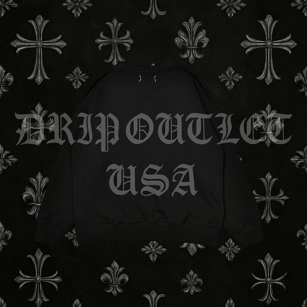 Maison Margiela Paris Logo Cotton Sweatshirt