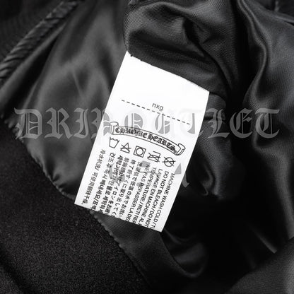 Chrome Hearts Leather Biker Jacket