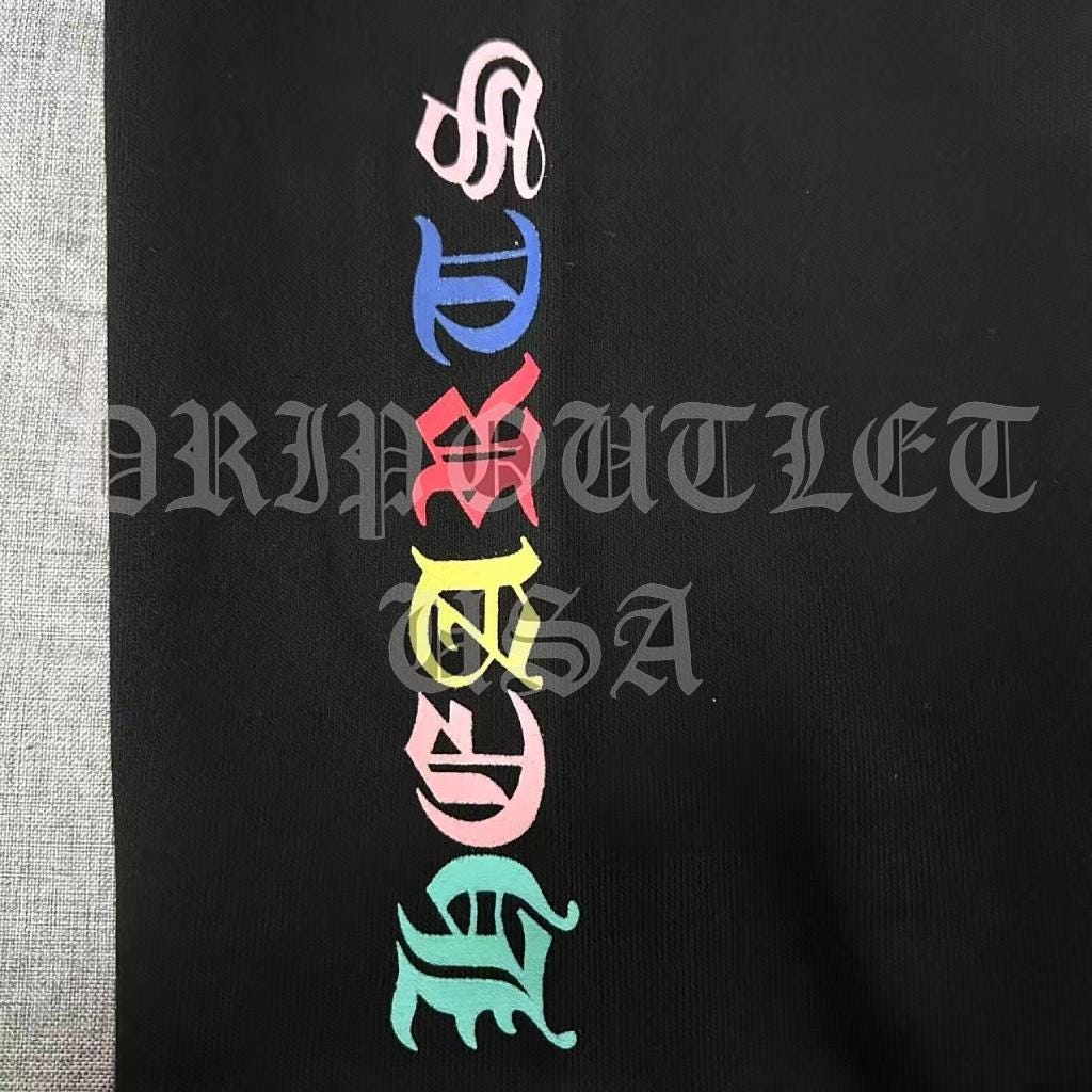 Chrome Hearts Multi Color Cross Jogger Sweat Pants
