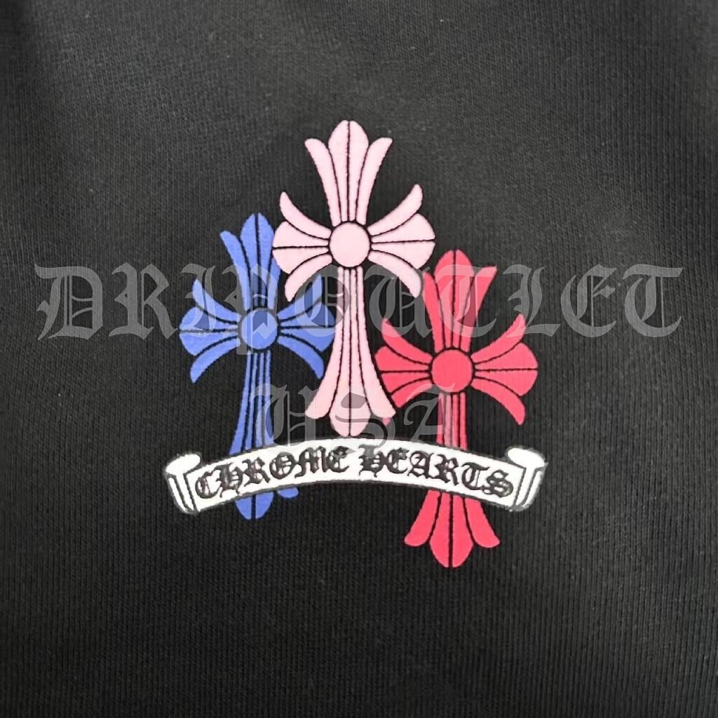 Chrome Hearts Multi Color Cross Jogger Sweat Pants